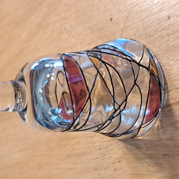 Vintage 1980's Handheld Bell - Calypso Mosiac Pattern - Picture 2 of 4